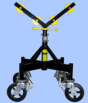 Mobile Pipe Jack Welding Stand